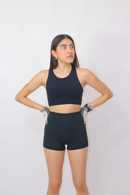 Top Raiza asimétrico