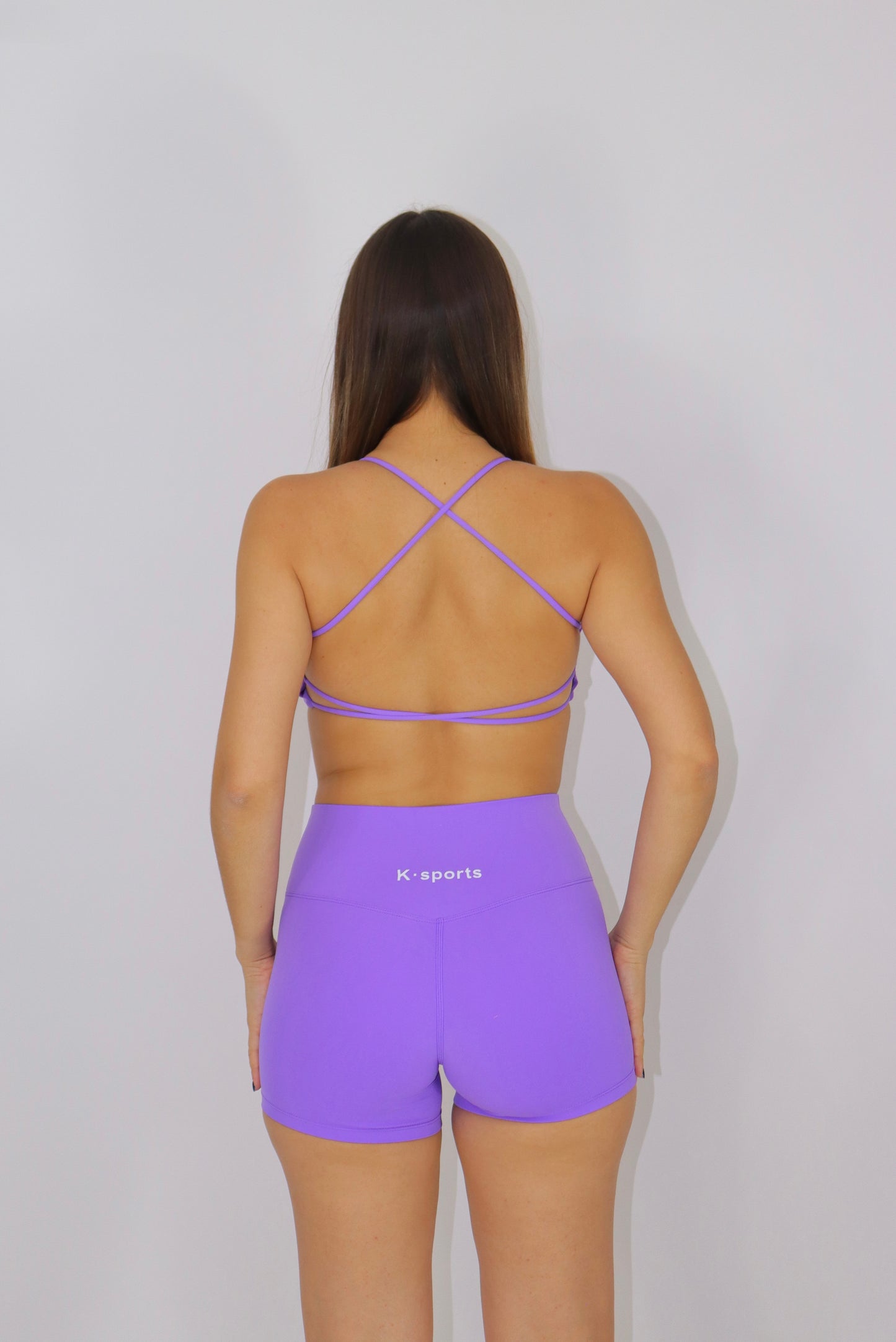 SET CRYSTAL TOP Y SHORT