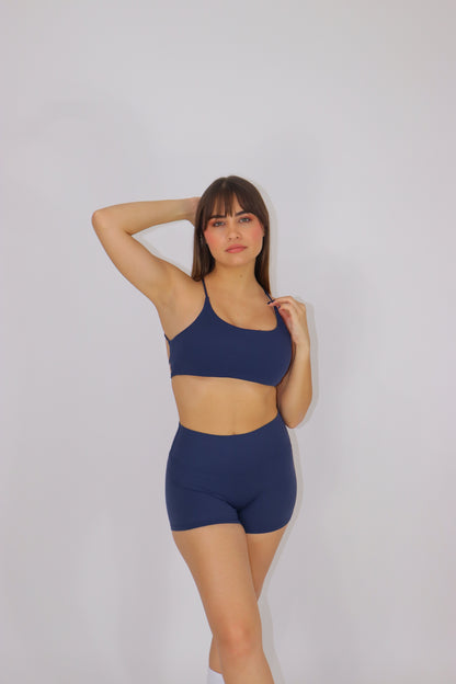 SET CRYSTAL TOP Y SHORT