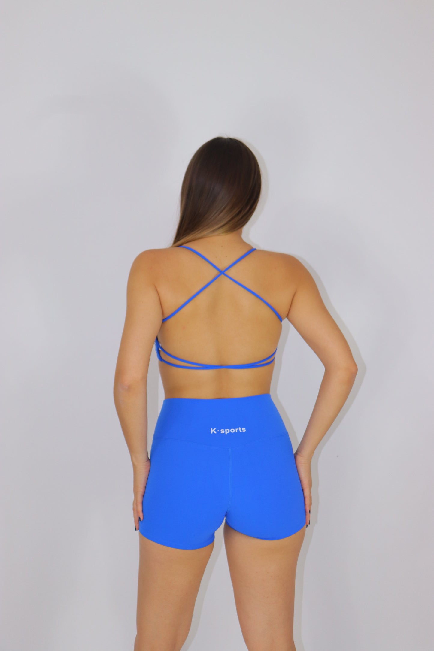 SET CRYSTAL TOP Y SHORT