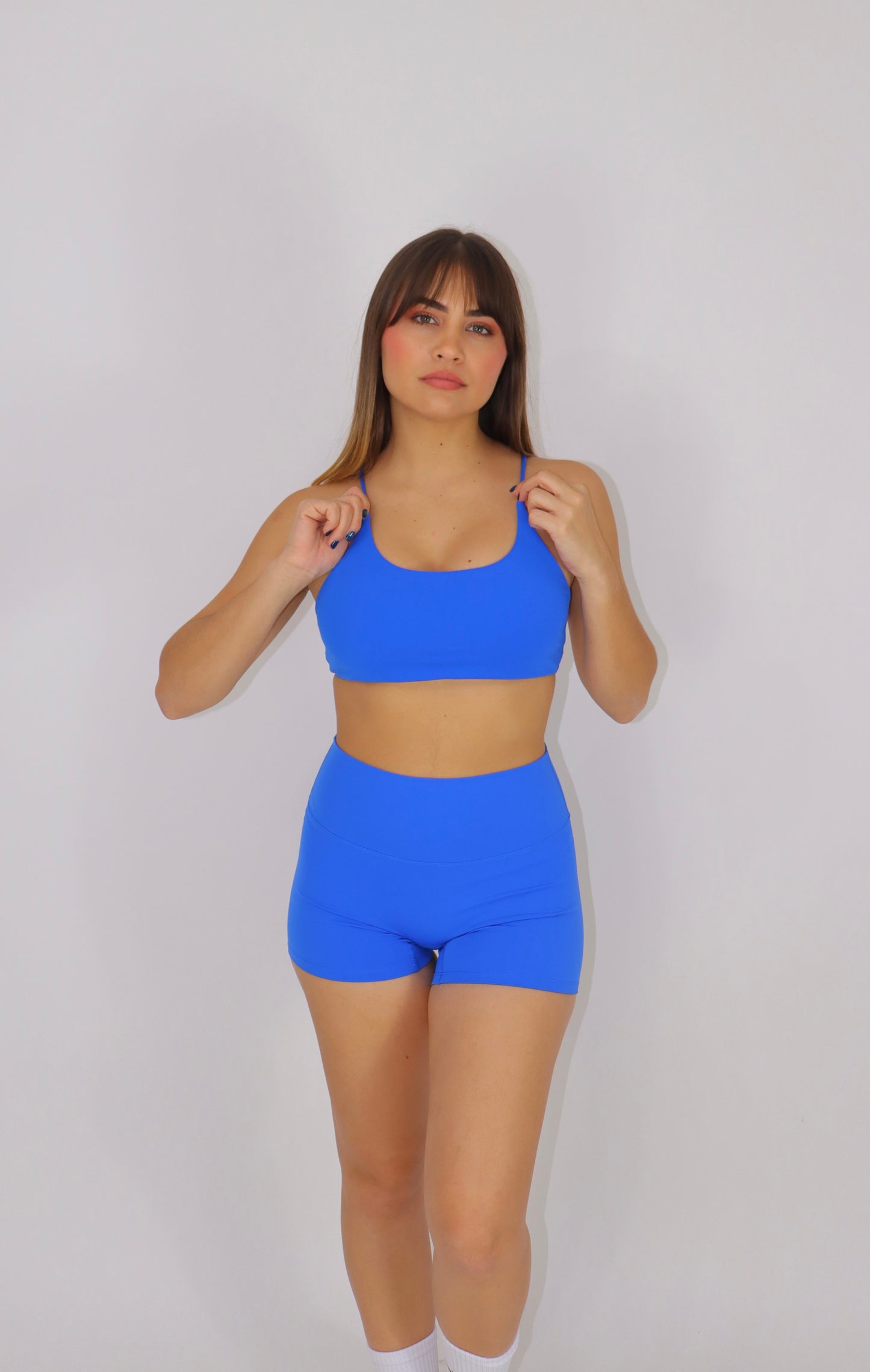 SET CRYSTAL TOP Y SHORT