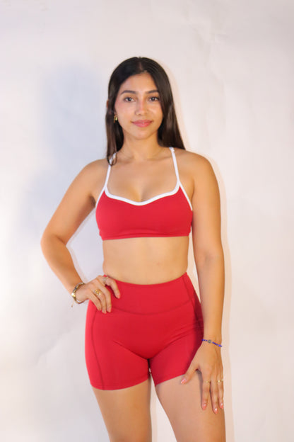 Set Cherry Shorts y Top