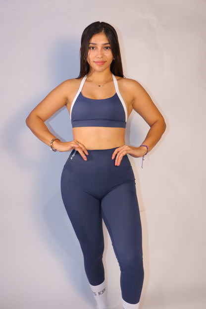 Set Twin de top corto y leggins