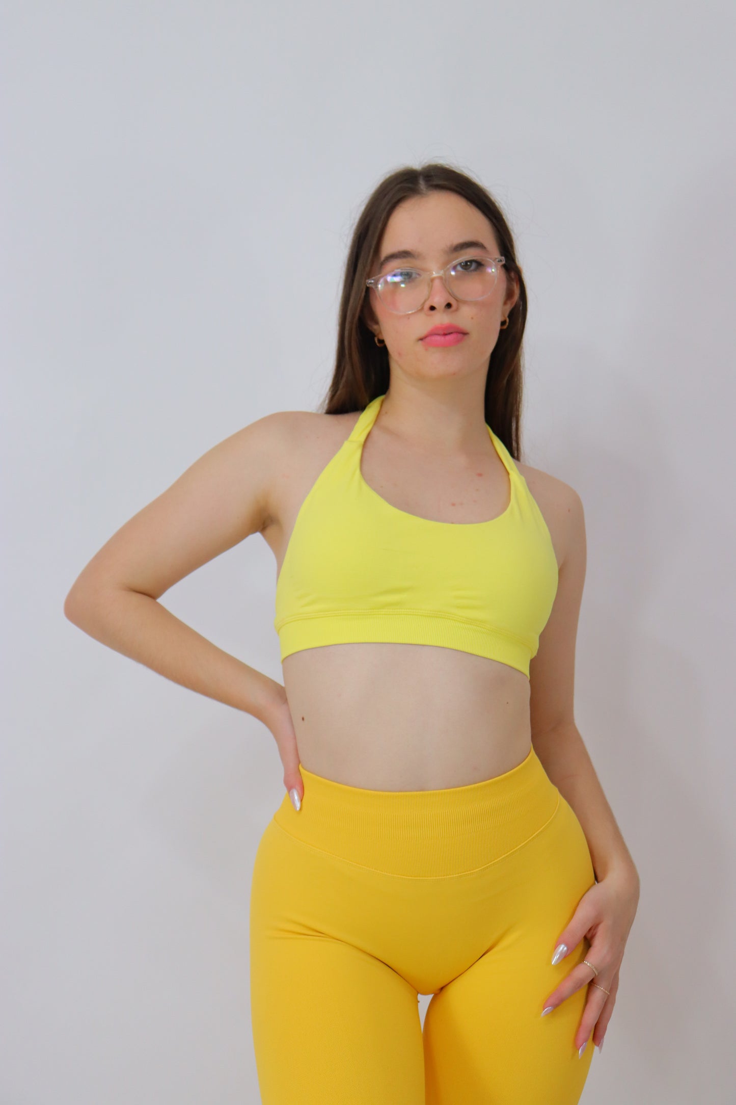 Top seamless Halter  Ribben