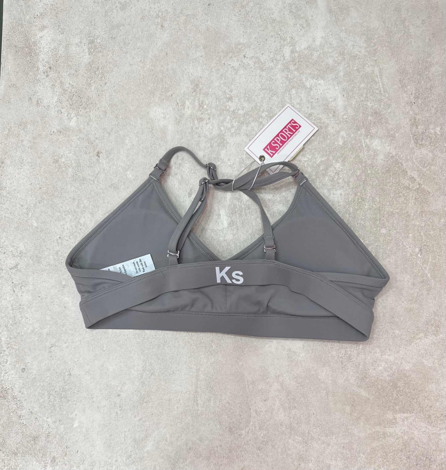 Top Olivia  Tirantes Cruzados 4 estilos- Gris