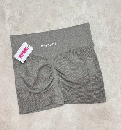 Shorts seamless Triple enfoque - Beige