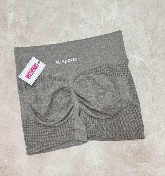 Shorts seamless Triple enfoque - Beige