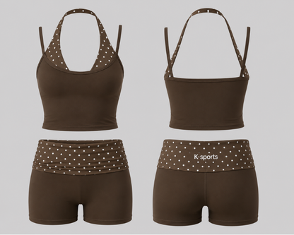 Polka Kiss Set Blusa