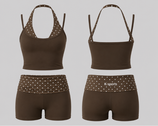 Polka Kiss Set Blusa